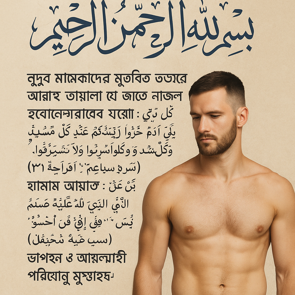 পুরুষের জন্য নামাজের ভিতরে ও বাহিরে পোশাক পরিধান করে থাকা মুস্তাহাব কি না