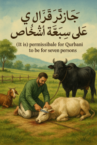 কুরবানির পশু কয় ভাগে কুরবানি দেওয়া যায়?