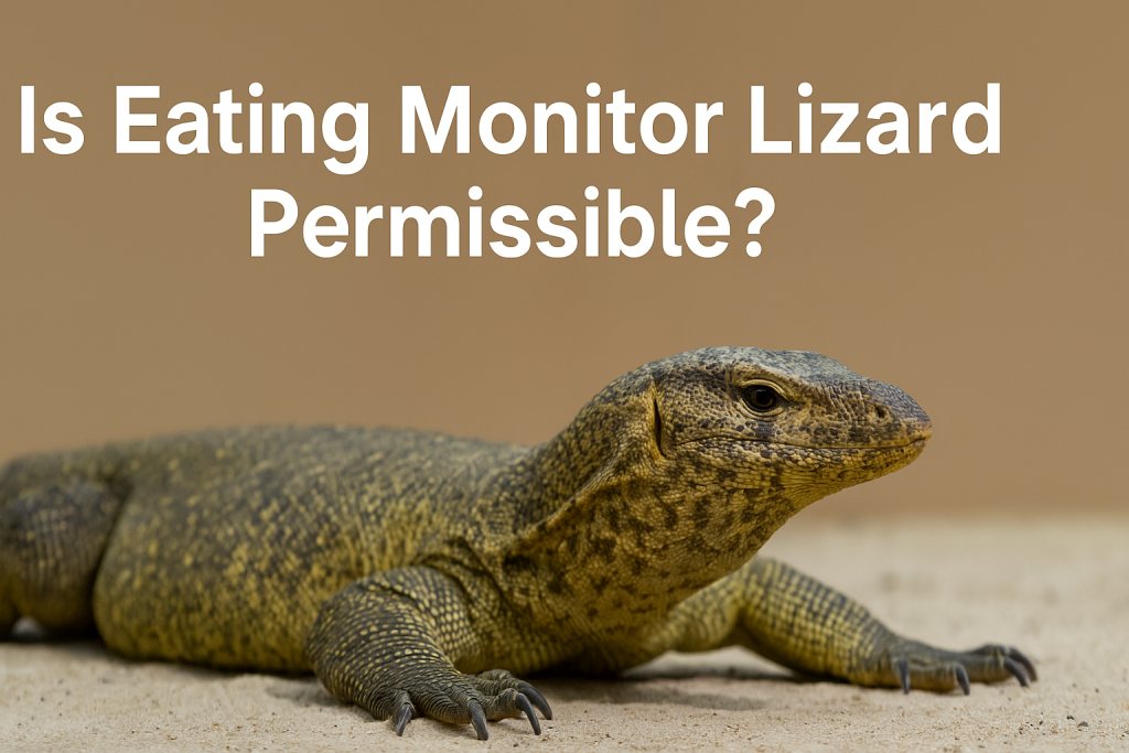 গুইসাপ খাওয়া জায়েজ কি?