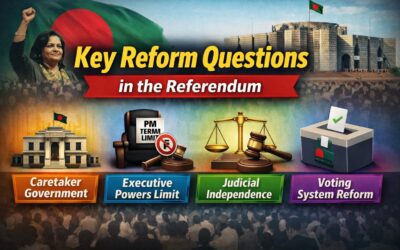  গণভোটে যে চারটি প্রশ্ন থাকবে