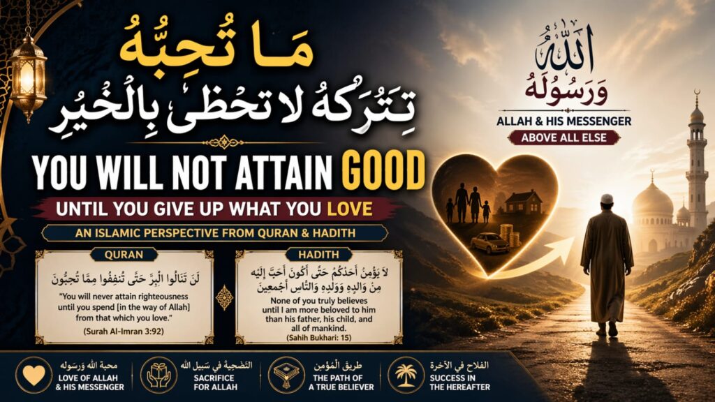 পূর্ণ ঈমানের শর্ত